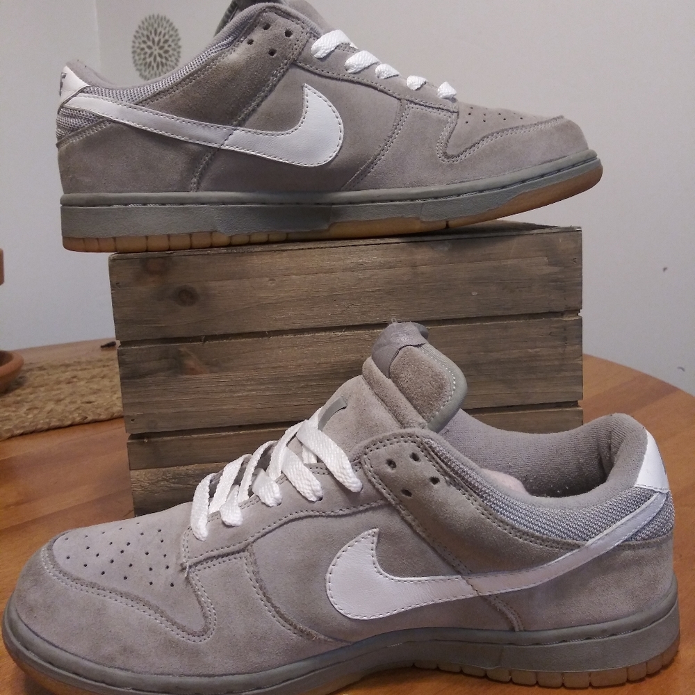 Nike Dunk Low 2005 Putty Unputty mens 9 Grey suede